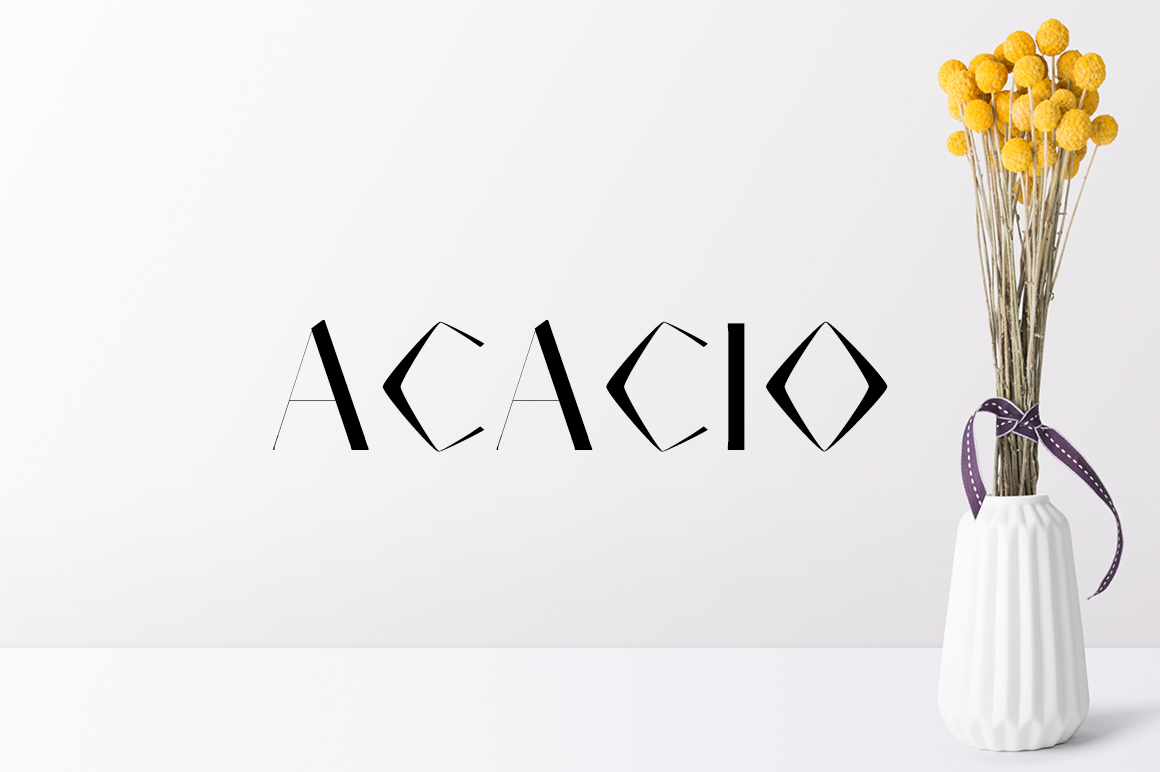 Acacio: A Font That Balances Bold Whimsy and Practical Design
