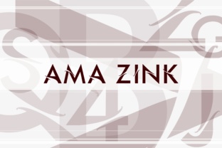 Ama Zink: A Display Font for Branding and Design