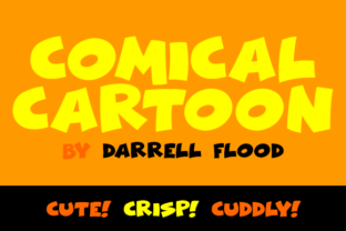 Comical Cartoon: A Playful Display Font with Serious Design Potential