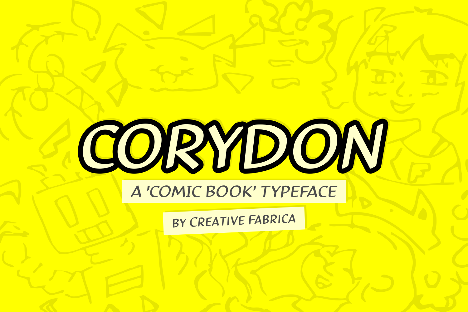 Corydon: A Clean Comic Book Font with a Personal Touch