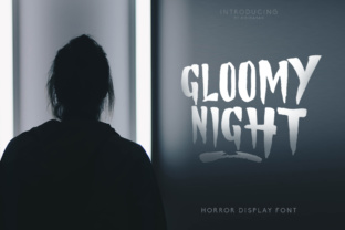 Gloomy Night: The Edgy Display Font That Refuses to Be Ignored