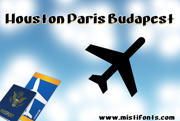 Houston Paris Budapest – A Bold Display Font for Creative Design Projects