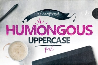 Humongous: A Handcrafted Font Designed for Impact and Authenticity