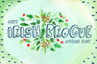 Irish Brogue: A Handcrafted Typeface with Character and Warmth