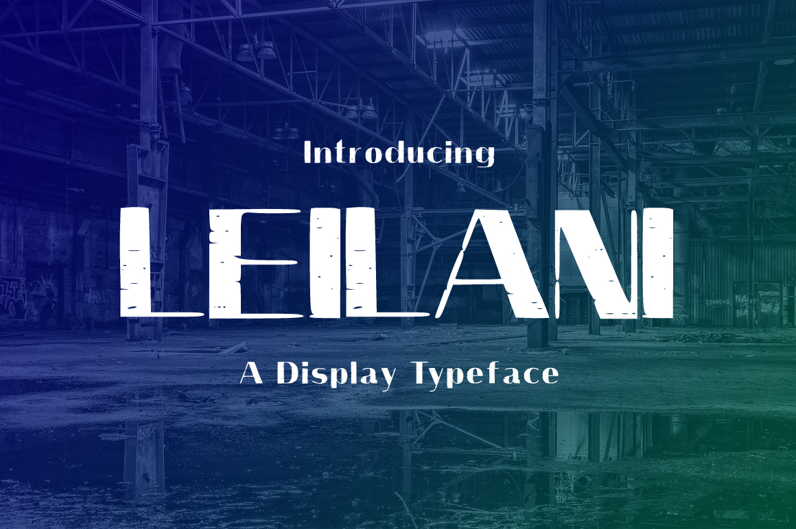 Leilani as a Modern Display Font: Bridging Visual Impact with Sans Serif Clarity