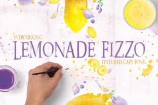 Lemonade Fizzo: A Handcrafted Font with Personality