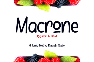 Macrone: A Playful Font with Strategic Value for Your Next Project