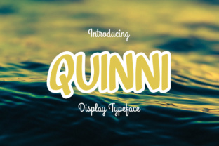 Quinni: A Freestyle Display Font for Bold Projects