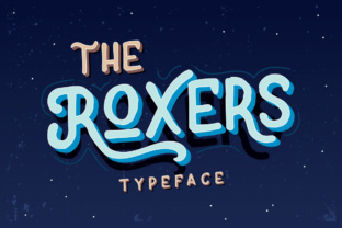 The Roxers: Vintage Handmade Font for Unique Designs